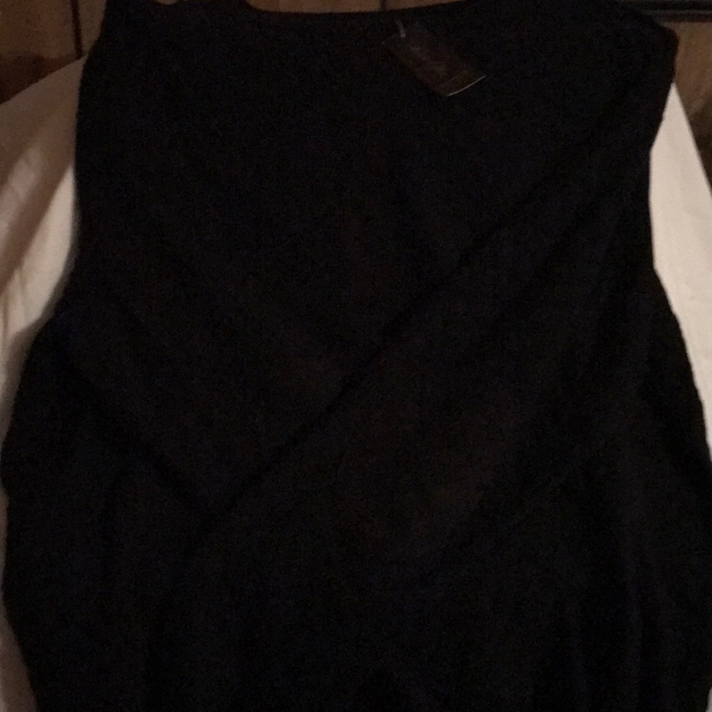 Men black sweater